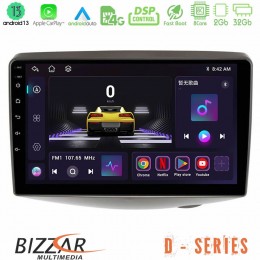 Bizzar d Series Toyota Yaris 1999 - 2006 8core Android13 2+32gb Navigation Multimedia Tablet 9 u-d-Ty1047