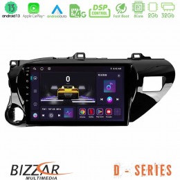 Bizzar d Series Toyota Hilux 2017-2021 8core Android13 2+32gb Navigation Multimedia Tablet 10 u-d-Ty600