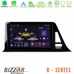 Bizzar d Series Toyota ch-r 8core Android13 2+32gb Navigation Multimedia Tablet 9 u-d-Ty972