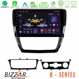Bizzar d Series vw Jetta 8core Android13 2+32gb Navigation Multimedia Tablet 10 u-d-Vw0001