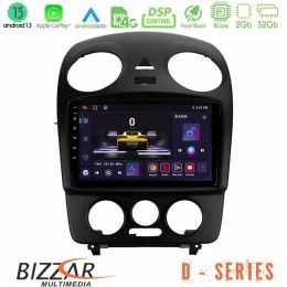 Bizzar d Series vw Beetle 8core Android13 2+32gb Navigation Multimedia Tablet 9 u-d-Vw1059