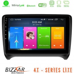 Bizzar 4t Series Audi tt b7 4core Android12 2+32gb Navigation Multimedia Tablet 9 u-lvb-Au0828