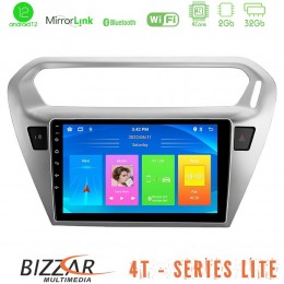 Bizzar 4t Series Citroën c-Elysée / Peugeot 301 4core Android12 2+32gb Navigation Multimedia Tablet 9 u-lvb-Ct0070