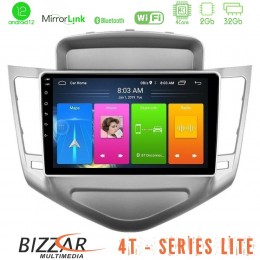 Bizzar 4t Series Chevrolet Cruze 2009-2012 4core Android12 2+32gb Navigation Multimedia Tablet 9 u-lvb-Cv036n