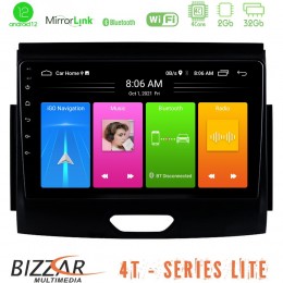 Bizzar 4t Series Ford Ranger 2017-2022 4core Android12 2+32gb Navigation Multimedia Tablet 9 u-lvb-Fd0496