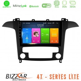 Bizzar 4t Series Ford s-max 2006-2012 4core Android12 2+32gb Navigation Multimedia Tablet 9 u-lvb-Fd409