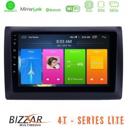 Bizzar 4t Series Fiat Stilo 4core Android12 2+32gb Navigation Multimedia Tablet 9 u-lvb-Ft037n