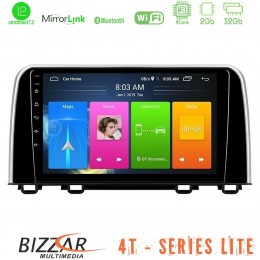 Bizzar 4t Series Honda cr-v 2019-&Gt;4core Android12 2+32gb Navigation Multimedia Tablet 10 u-lvb-Hd0160