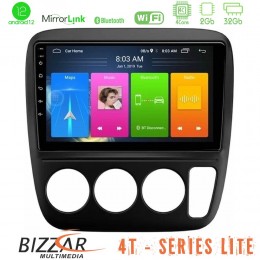 Bizzar 4t Series Honda crv 1997-2001 4core Android12 2+32gb Navigation Multimedia Tablet 9 u-lvb-Hd0935