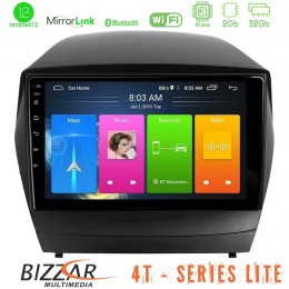 Bizzar 4t Series Hyundai Ix35 Auto a/c 4core Android12 2+32gb Navigation Multimedia Tablet 9 u-lvb-Hy0029