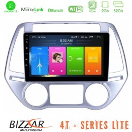 Bizzar 4t Series Hyundai i20 2012-2014 4core Android12 2+32gb Navigation Multimedia Tablet 9 u-lvb-Hy0619