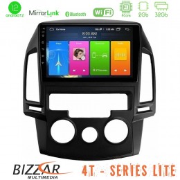 Bizzar 4t Series Hyundai i30 2007-2012 Manual a/c 4core Android12 2+32gb Navigation Multimedia Tablet 9 u-lvb-Hy0799