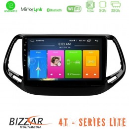 Bizzar 4t Series Jeep Compass 2017&gt; 4core Android12 2+32gb Navigation Multimedia Tablet 10 u-lvb-Jp0143