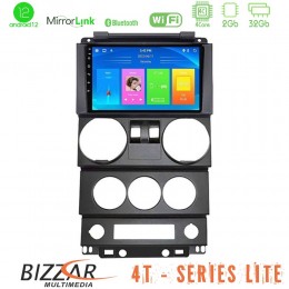 Bizzar 4t Series Jeep Wrangler 2door 2008-2010 4core Android12 2+32gb Navigation Multimedia Tablet 9 u-lvb-Jp022n