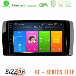 Bizzar 4t Series Mercedes r Class 4core Android12 2+32gb Navigation Multimedia Tablet 9 u-lvb-Mb0781