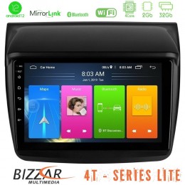 Bizzar 4t Series Mitsubishi L200 4core Android12 2+32gb Navigation Multimedia Tablet 9 u-lvb-Mt0314