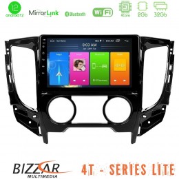 Bizzar 4t Series Mitsubishi L200 2016-&Gt; &Amp; Fiat Fullback (Manual A/c) 4core Android12 2+32gb Navigation Multimedia Tablet 9 u-lvb-Mt0620
