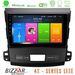 Bizzar 4t Series Mitsubishi Outlander/citroen c-Crosser/peugeot 4007 4core Android12 2+32gb Navigation Multimedia Tablet 9 u-lvb-Mt662