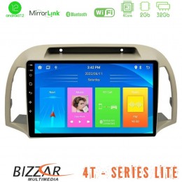 Bizzar 4t Series Nissan Micra k12 2002-2010 4core Android12 2+32gb Navigation Multimedia Tablet 9 u-lvb-Ns0012