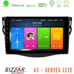 Bizzar 4t Series Toyota Rav4 4core Android12 2+32gb Navigation Multimedia Tablet 9 u-lvb-Ty0530