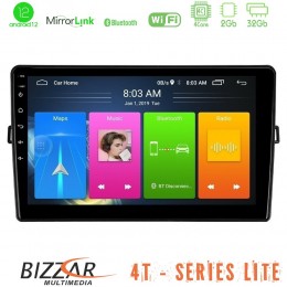Bizzar 4t Series Toyota Auris 4core Android12 2+32gb Navigation Multimedia Tablet 10 u-lvb-Ty472