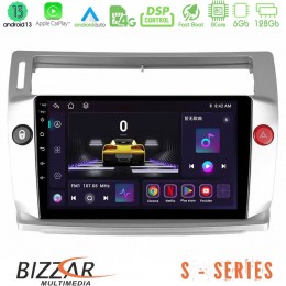 Bizzar s Series Citroen c4 2004-2010 8core Android13 6+128gb Navigation Multimedia Tablet 9 u-s-Ct0812