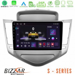 Bizzar s Series Chevrolet Cruze 2009-2012 8core Android13 6+128gb Navigation Multimedia Tablet 9 u-s-Cv036n