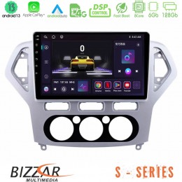 Bizzar s Series Ford Mondeo 2007-2010 Manual a/c 8core Android13 6+128gb Navigation Multimedia Tablet 10 u-s-Fd0919