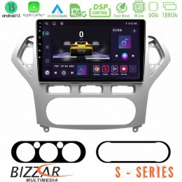 Bizzar s Series Ford Mondeo 2007-2010 Auto a/c 8core Android13 6+128gb Navigation Multimedia Tablet 9 u-s-Fd0919a