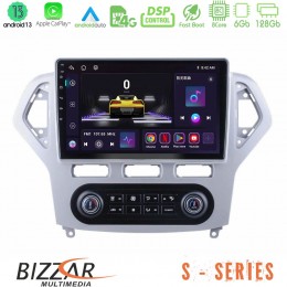 Bizzar s Series Ford Mondeo 2007-2011 (Auto A/c) 8core Android13 6+128gb Navigation Multimedia Tablet 9 u-s-Fd0919ac