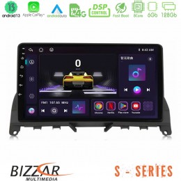 Bizzar s Series Mercedes c Class W204 8core Android13 6+128gb Navigation Multimedia Tablet 9 u-s-Mb0842
