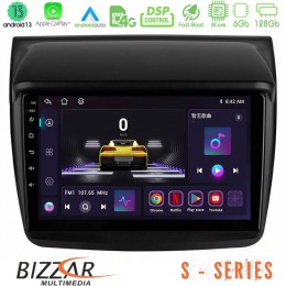 Bizzar s Series Mitsubishi L200 8core Android13 6+128gb Navigation Multimedia Tablet 9 u-s-Mt0314