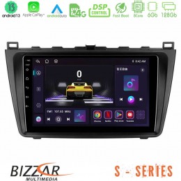 Bizzar s Series Mazda 6 2008-2012 8core Android13 6+128gb Navigation Multimedia Tablet 9 u-s-Mz0233