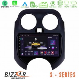 Bizzar s Series Nissan Micra 2011-2014 8core Android13 6+128gb Navigation Multimedia Tablet 9 u-s-Ns0757