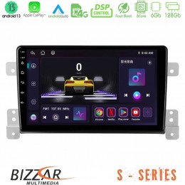 Bizzar s Series Suzuki Grand Vitara 8core Android13 6+128gb Navigation Multimedia Tablet 9 u-s-Sz0630