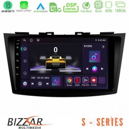 Bizzar s Series Suzuki Swift 2011-2016 8core Android13 6+128gb Navigation Multimedia Tablet 9 u-s-Sz523
