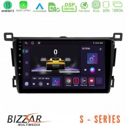 Bizzar s Series Toyota Rav4 2013-2018 8core Android13 6+128gb Navigation Multimedia Tablet 9 u-s-Ty0435