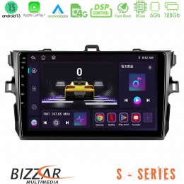 Bizzar s Series Toyota Corolla 2007-2012 8core Android13 6+128gb Navigation Multimedia Tablet 9 u-s-Ty0502