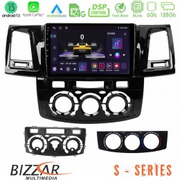 Bizzar s Series Toyota Hilux 2007-2011 8core Android13 6+128gb Navigation Multimedia Tablet 9 u-s-Ty0571