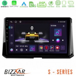 Bizzar s Series Toyota Corolla 2019-2022 8core Android13 6+128gb Navigation Multimedia Tablet 9 u-s-Ty0597