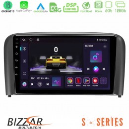 Bizzar s Series Volvo s80 1998-2006 8core Android13 6+128gb Navigation Multimedia Tablet 9 u-s-Vl0971