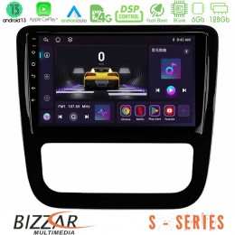 Bizzar s Series vw Scirocco 2008-2014 8core Android13 6+128gb Navigation Multimedia Tablet 9 (Μαύρο Γυαλιστερό) u-s-Vw0057bl