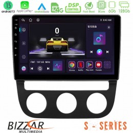 Bizzar s Series vw Jetta 8core Android13 6+128gb Navigation Multimedia Tablet 10 u-s-Vw0394