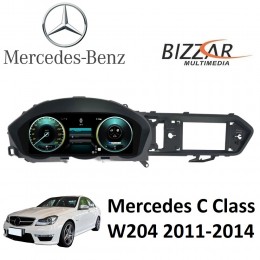Mercedes c Class W204 2011-2014 Digital lcd Instrument Cluster 12.3 με hd Οθόνη 1920*720 u-dic-Mb204fl