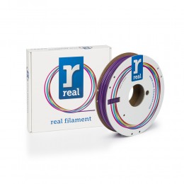REAL PLA 3D Printer Filament - Purple - spool of 0.5Kg – 2.85mm (REALPLAPURPLE500MM3)