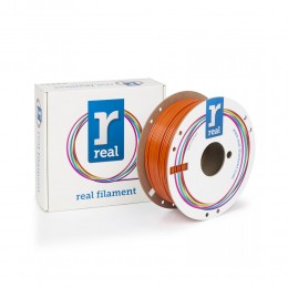 REAL PETG 3D Printer Filamen-Orange-spool of 1Kg - 2.85mm (REALPETGRORANGE1000MM285)