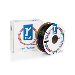 REAL PLA Tough 3D Printer Filament - Black - spool of 1Kg - 2.85mm (REALPLATBLACK1000MM285)