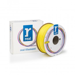REAL PETG 3D Printer Filament - Yellow - spool of 1Kg - 2.85mm (REALPETGSYELLOW1000MM3)