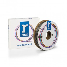 REAL PLA 3D Printer Filament - Sparkle gray- spool of 0.5Kg - 2.85mm (REALPLASPRKGRAY500MM285)