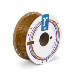 REAL PLA Recycled 3D Printer Filament - Orange - spool of 1Kg - 1.75mm (REALPLARORANGE1000MM175)